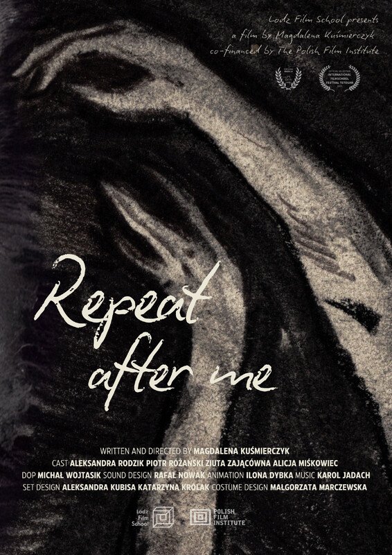 Repeat after me poster